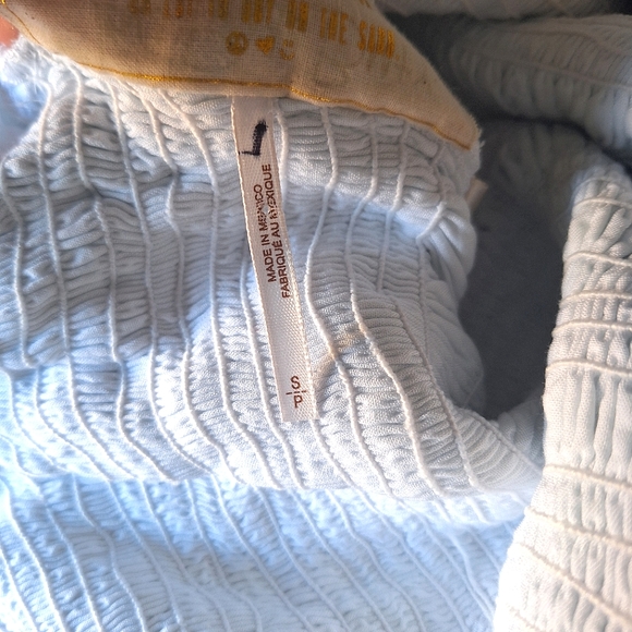 NWT- Jen's Pirate Booty × Free People Bethany Blouse - Picture 5 of 8